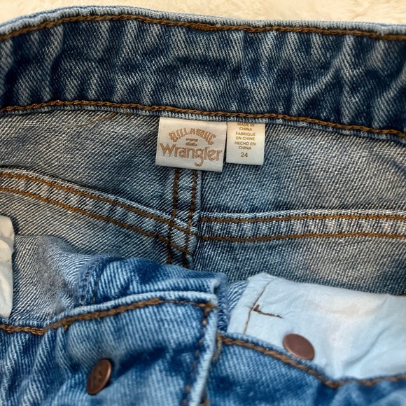 Wrangler patchwork jean shorts - Picture 5 of 5